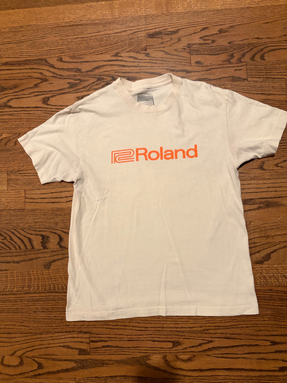 Roland Cream Crewneck Tee